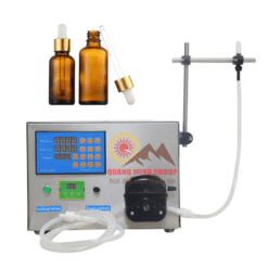 Máy chiết rót bơm nhu động 1 vòi bán tự động QM-GZL-80