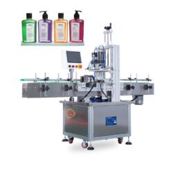 Máy siết nắp đa năng tự động mini (4 bánh kẹp xoay) QM-GJC-16