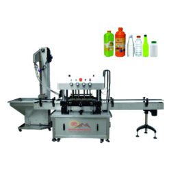 Máy cấp nắp siết nắp dạng thẳng tốc độ cao tự động QM-RF-140