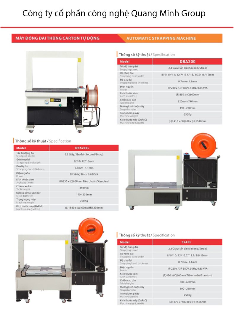 thong so may dong dai thung