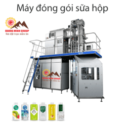 Máy đóng gói sữa hộp - Máy đóng gói chất lỏng