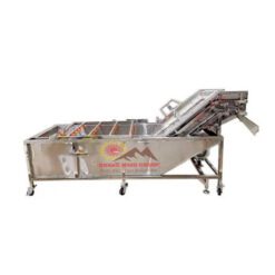 Alternative view of Máy rửa rau củ sục khí Ozone công nghiệp - Năng suất 300kg/h-500kg/h