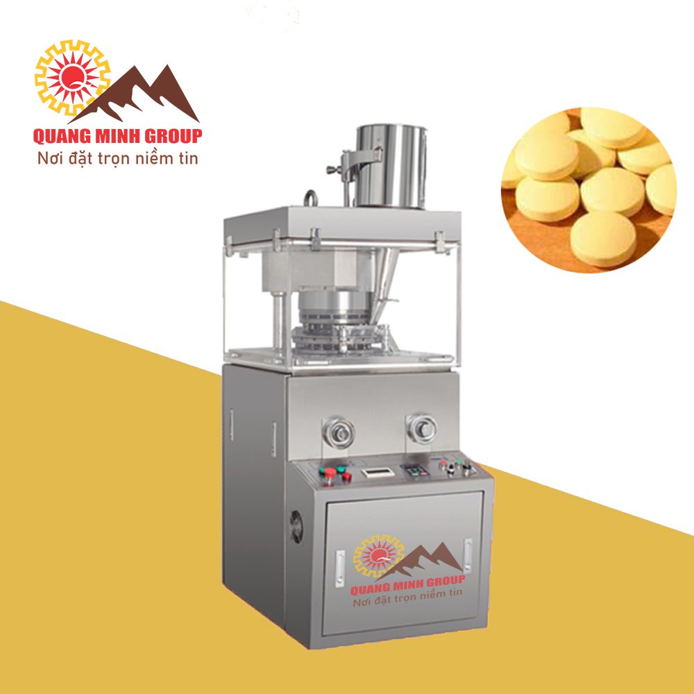 Máy-dập-viên-nén-dược-phẩm-tự-động-dạng-mâm-xoay-công-suất-máy-40000-viên/giờ