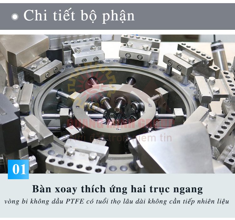 Chi tiet bo phan ban xoay thich ung hai truc ngang