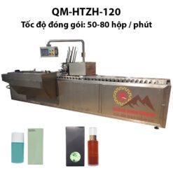 Máy đóng hộp carton Gồm Gấp - Đẩy sản phẩm - Đóng nắp