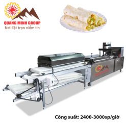 Máy làm bánh tráng nướng tự động - Bánh Taco Burritos