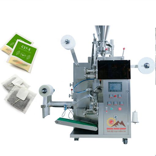 Máy đóng gói định lượng trà túi lọc 2 lớp dạng 1 buồng QM-HS-169