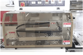 Hộp an toàn máy cắt và bọc màng nhiệt