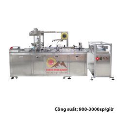 Máy đóng gói hộp giấy bóng thuốc lá - Máy bọc dán màng mini tự động JS-450