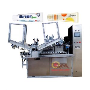 May dong goi tuyp kem danh rang thuoc mo my pham QM HTGF 100