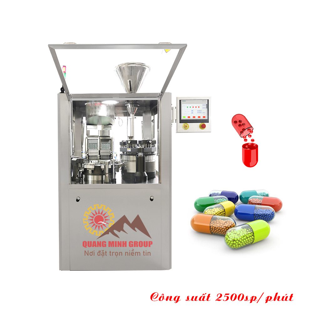 Trang Chủ 28 Máy đóng gói viên nang dược phẩm dạng hạt – bột tự động tốc độ cao