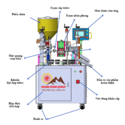 Trang Chủ 45 Bảng vẽ chi tiết các bộ phận của máy chiết rót và hàn đáy tubes