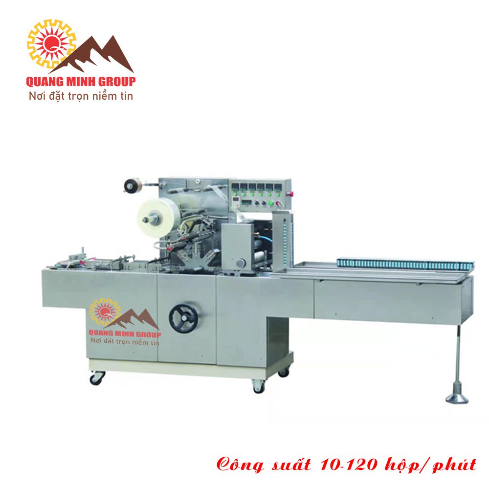 Máy bọc màng – Dán màng 3D dạng tháp tự động Máy bọc màng – Dán màng 3D dạng tháp tự động