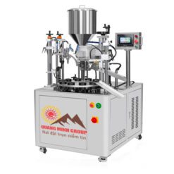 Máy chiết rót và hàn đáy tuýp Hàn tubes siêu âm nhựa tự động