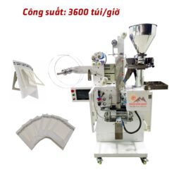 Máy đóng gói cà phê túi lọc có tai treo tự động chuẩn GMP Mã QM-C60S