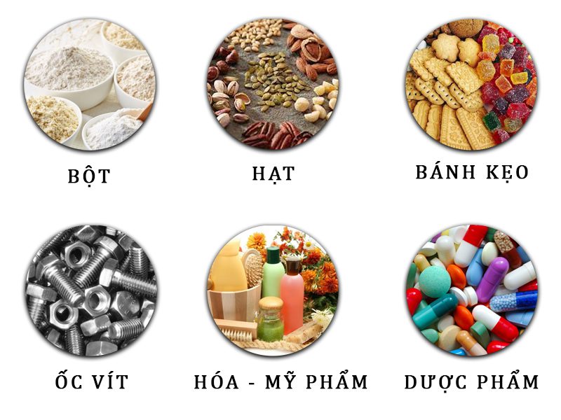 Các sản phẩm máy đóng gói cân định lượng đóng gói được Các sản phẩm máy đóng gói cân định lượng đóng gói được