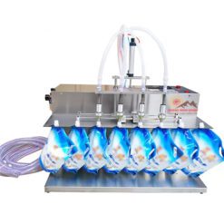 Máy chiết rót túi nước có vòi bán tự động Loại phun đứng 2 4 6 vòi