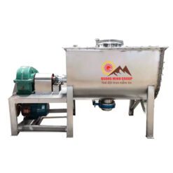 Máy trộn bột nằm ngang thể tích 1000L trộn 300kg chất liệu inox 304