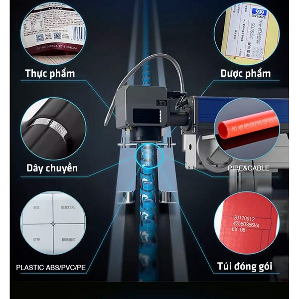Tính ứng dụng thực tiễn của máy in laser dạng băng tải