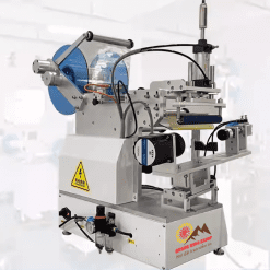 Máy dán nhãn chai côn chai hình chóp nón bán tự động